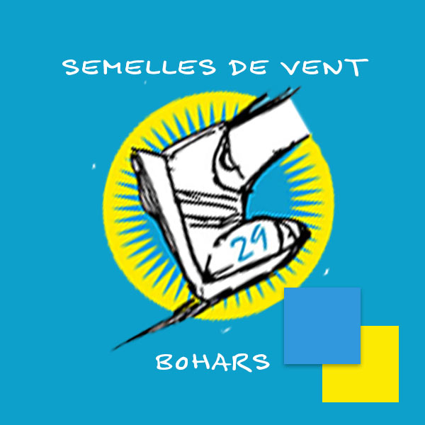 logo du Club les semelles de vent Bohars courses, Trail, Foulées, Cross Brest